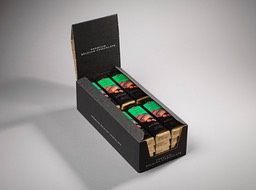22002 Milk chocolate with hazelnut cream filling 75g (Display)